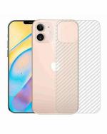 GADGETRONICS iPhone 12 Transparent Plastic Scratch Resistant and Anti-fingerprint Back Skin Sticker