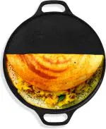 Dosa Tawa Black Cast Iron Dosa Tawa 2 Liter