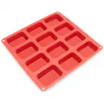 Jaikrit-Rectangle Shape Silicone Soap Moulds for Soap Making, Loaf, Muffins, soap Tray (Pack of 1)