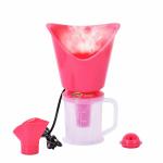 RCSP Vaporizer Machine Facial Mask Steam Inhaler Vaporizer For Cold And Cough (Pink)