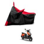 KEDIT New Hero Xoom 110 Water Resistant - UV Protection & Dust Proof Full Bike - Scooty Two Wheeler Body Cover for Hero Xoom 110 Red Patta KKB-227