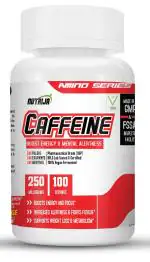 NutriJa Caffeine Powder Pre Workout Supplement - (100 Servings (Mango))