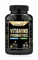 NUTRAMAGIK Multivitamin Multi-mineral, Antioxidant, and Probiotics with Herbal extract blends- 60 Capsules