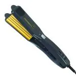 Professional feel Neo Tress Pro Hair Styling Crimper Cum Hair Straightener for Girls for Crimping Hair Without Damage (Black)