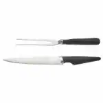 Digital Shoppy IKEA Carving fork and carving knife, black