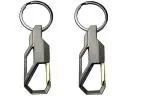 Samvardhan Grey Metal Keyrings & Keychains Keychain