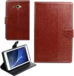 VAKIBO Maroon Samsung Galaxy Tab J MAX T285 8 inch T280 Silicon Flip Cover