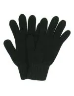 SellnShip Winter Hand Gloves for Men Women Warm Woolen Black Unisex Free Size Mittens