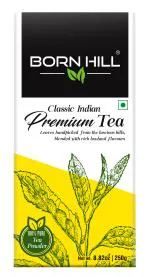 BORN HILL Tea Powder 250g pack, Premium 100% Natural, No preservatives, No added colours