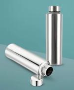 Omnum Stainless Steel Fridge Water Bottle - 1000 Ml (Pack Of 2)