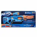Nerf Elite 2.0 Eagle point RD 8 Blaster 8 Dart Drum, Detachable Scope and Barrel, 16 Nerf Elite Darts, Bolt Action, Multicolor, 8Y+
