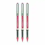 uni-ball Eye UB157 0.7 mm Roller Ball Pens, Wine Red Ink, Pack of 3