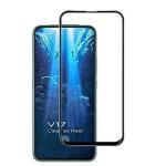 Hobbytronics Realme 7 Pro 5d Black Scratch Resistant, Anti Fingerprint with Bubble Proof Tempered Glass Screen Protector (18 x 10 x 2 cm) pack of 2