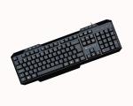Zebronics KM2000 Wired Multimedia Keyboard (Black)