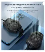 Tech Gear Mobile Cooler for Gaming, Phone Game Cooling Fan Radiator for Pubg, Freefiree (Phone/Android)