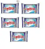 Kranti Excel Detergent Bar (Pack of 5 x 200g)