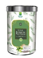 The Three Tattvas Tulsi Lemon Ginger green tea 50gms