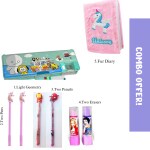 NEW EXTRAPOSH BT21 GEOMETRY WITH WHOLE STATIONERY SET AND AN UNICORN FUR DIARY