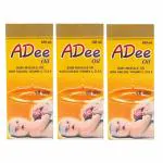 HERBSHD Buy online Ayurvedic ADEE baby massage oil with natural vitamin A,D& E ( pack of3)