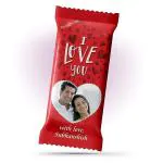 Katha Chocolates I Love You and Propose Day Gift, Large Bar Personalized Gifts Customized with Name Photo Message Perfect Present for loved ones Mother Father Wife Husband GirlFriend Boyfriend Friend
