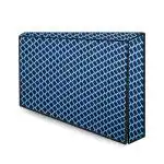The Furnishing Tree Waterproof LED/LCD/Monitor TV Cover for All 32 Inch Models Checkered Pattern Blue