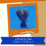 VSP VASTU SAMADHAN - 232 - LABRADORITE ANGEL FOR PROMOTE SPIRITUAL GROWTH AND INTUITION ( 2 Inch ) ( 35 Gram )