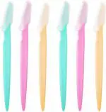 OPTRA-Kiev Stainless Steel Blade Face Razor Eyebrow And Facial Hair Removal Safe Pain Free Remover (Set Of 6)