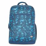 Wildcraft 34.5 Ltrs Evo 1 Wireframe Blue Casual Backpack