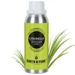 Earth N Pure Citronella Essential Oil 100% Pure, Undiluted, Natural And Therapeutic Grade - Perfect for Aromatherapy (250 Ml)
