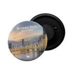 Dhcrafts Multicolor Metal Australia Brisbane River Printed Fridge Magnet, 5.8 Cm