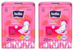 Bella Classic Comfort Maxi Drai Sanitary Napkins- 20Pcs x Pack of 2