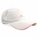 Leader Sportz Head Caps for Unisex Men and Women Caps with Adjustable Strap | Sports Cap for All Summer | Unisex Men's & Women's Caps (White/Orange)