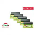 PEARL LUXURY Garbage Bags Medium 150 Pcs | 30 Pcs x Pack of 5 Rolls | 19 x 21 Inch | Dustbin Bags/Trash Bags/Dustbin Covers for Wet and Dry Waste