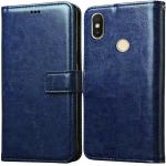 xvx Flip Cover for Mi Redmi Y2 (Blue, Pack of: 1)