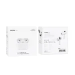 FLYKR FLYPOD PRO with Flash Charging, Active Noise Cancellation, Slide Volume Adjustment and Gesture Control TWS Earbuds (White)