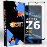 FIRST MART Edge To Edge Tempered Glass for iQOO Z6 5G, iQOO Z35G, iQOO Z6 Lite 5G, Vivo iQOO Z6 5G (Pack of 1)