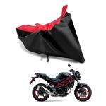 AASHTIK MART New Suzuki SV 650 Universal Motorcycle Bike/Scooty Two Wheeler Safety Full Body Cover Suzuki SV 650 Red Black Colour KK-468