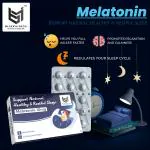BLACK MIRROR MELATONIN 10MG for HEALTHY NATURAL & RESTFUL SLEEP SUPPORT chewable tablets (15 TABLETS)