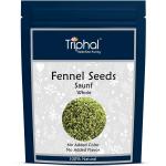 TRIPHAL Fennel Seeds or Saunf - Clean and Sorted - 800g