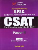 UPSC General Studies Paper II (CSAT) for Civil Services Preliminary Examination 2018