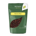 B&B Organics Navara Red Rice / Ayurvedic Herbal Rice / Traditional Red Rice (250 g)