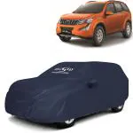 Kingsway 100% Tested Waterproof & Dustproof Car Body Cover with Mirror Pockets Mahindra XUV 500 2015 - 2017 Model, Color : Grey