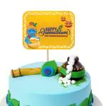 Festiko Krishna Janmashtami Decoration Cake Topper, Cake Decoration Supplies, Kanha Bal Gopal Janmashtami Decoration