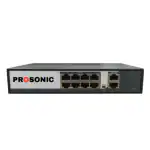 PROSONIC 1-8 Port: 250m Distance PoE Switch