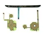 Tcos Tech Sony Psp Home Volume Button D-Pad Action Key Left Right L R Flex Ribbon Cable