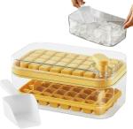 HomeCloud Yellow Plastic Ice Cube Moulds & Trays