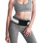 LEOSPORTZ Joint Hip Belt - Hip Suport Brace | Lower Back Support Flexible | Pelvic Correction Belt | Sciatica Pelvis Lumbar Hip Pain Relief (White)