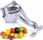 FULKIZA Aluminium Steel Hand Juicer/Hand Press Juicer Stainless Steel Manual Hand Juicer/Fruit Hand Juicer (Silver)
