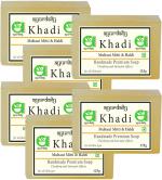 Ayurdaily Khadi Multani Mitti And Haldi Bath Soap, 125 Gm Each (Pack Of 6)