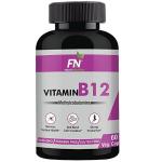 Floral Nutrition B12 Supplement for Men, Women, Methylcobalamin Supplement for Brain-60 Veg Capsules